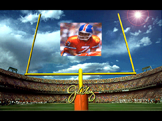 NFL Quarterback Club back cover for Sega 32X